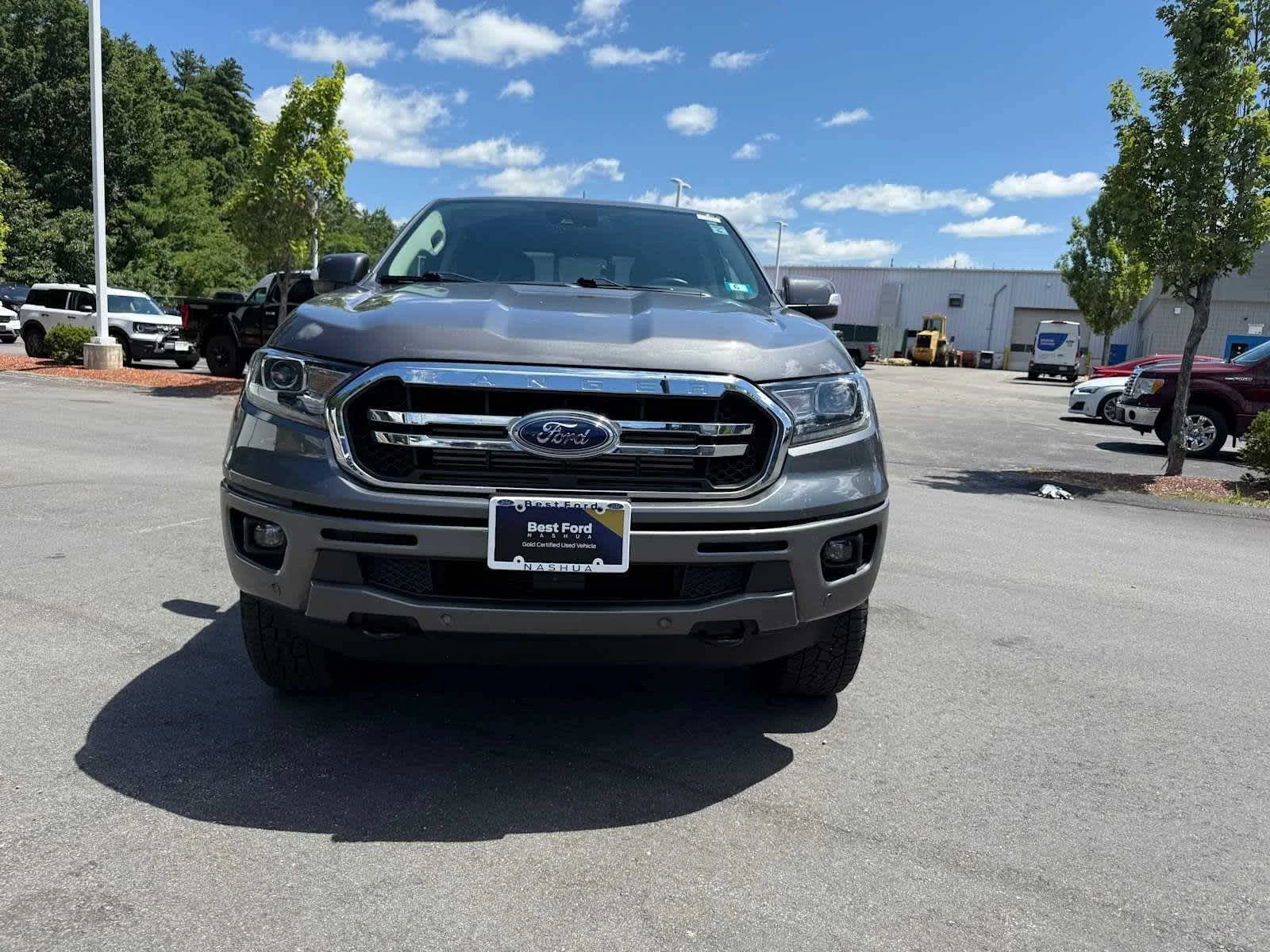 Used 2023 Carbonized Gray Ford LARIAT image 3