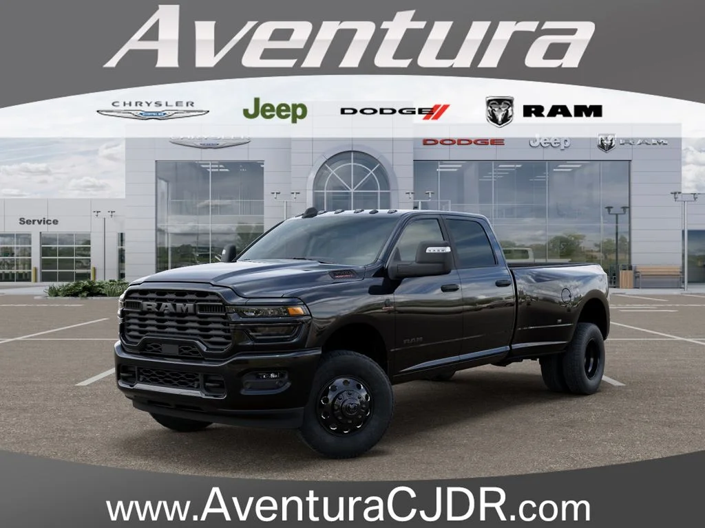 New 2026 Diamond Black Crystal Pearlcoat RAM Big Horn image 1