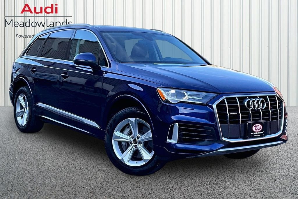 Used 2022 Blue Audi 55 Premium image 3