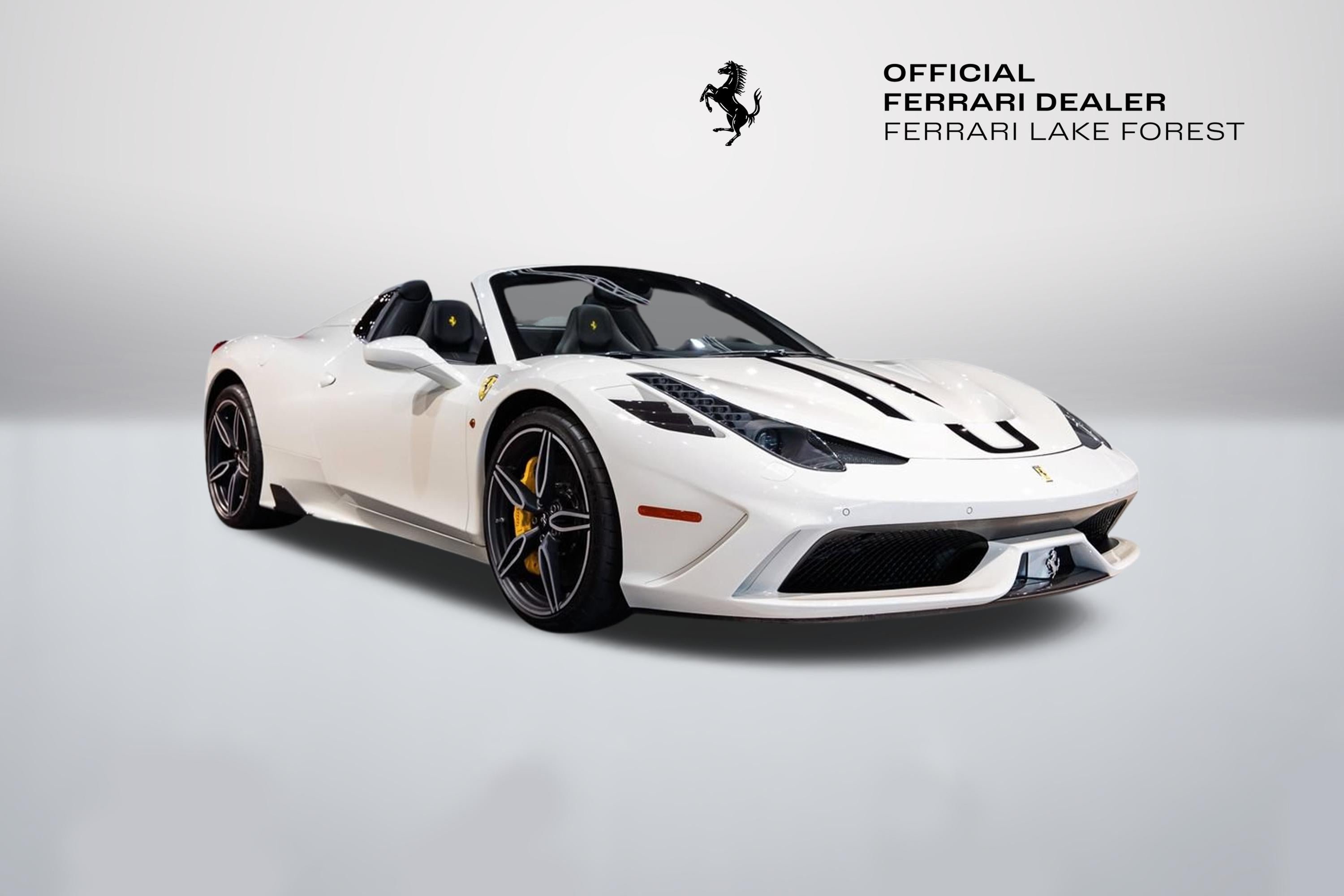 Certified Used 2015 Bianco Avus Ferrari Speciale Aperta image 8