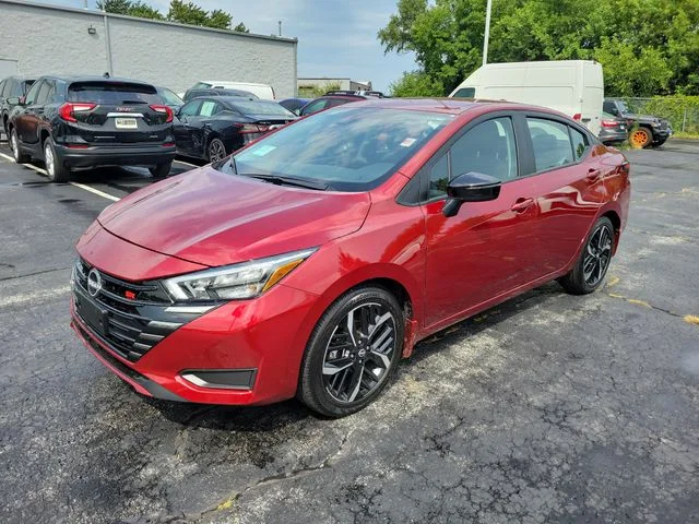 Certified 2025 Nissan Versa Sedan SR with VIN 3N1CN8FVXSL879693 for sale in South Holland, IL
