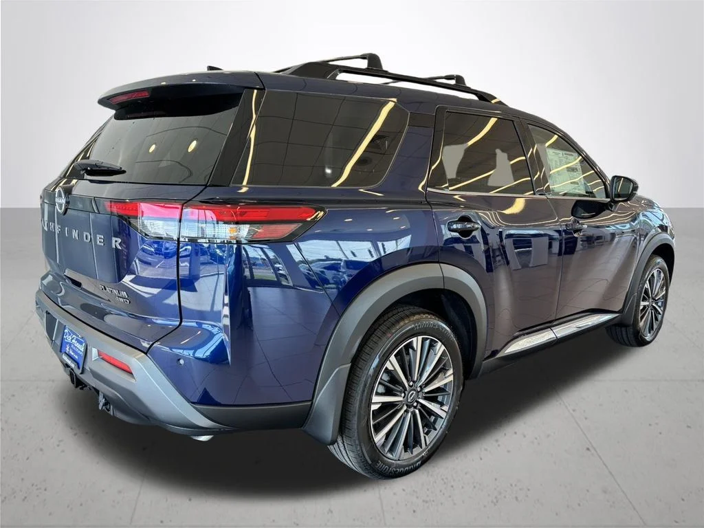 New 2026 Deep Ocean Blue Pearl Nissan Platinum image 7