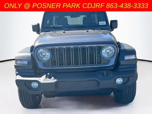 New 2026 Granite Crystal Metallic Clearcoat Jeep Sport image 2