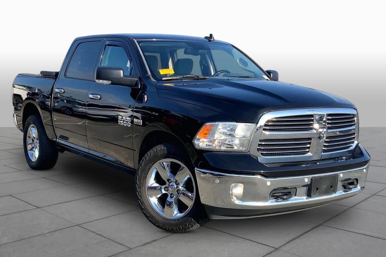 Used 2017 Brilliant Black Crystal Pearlcoat Ram Big Horn image 3