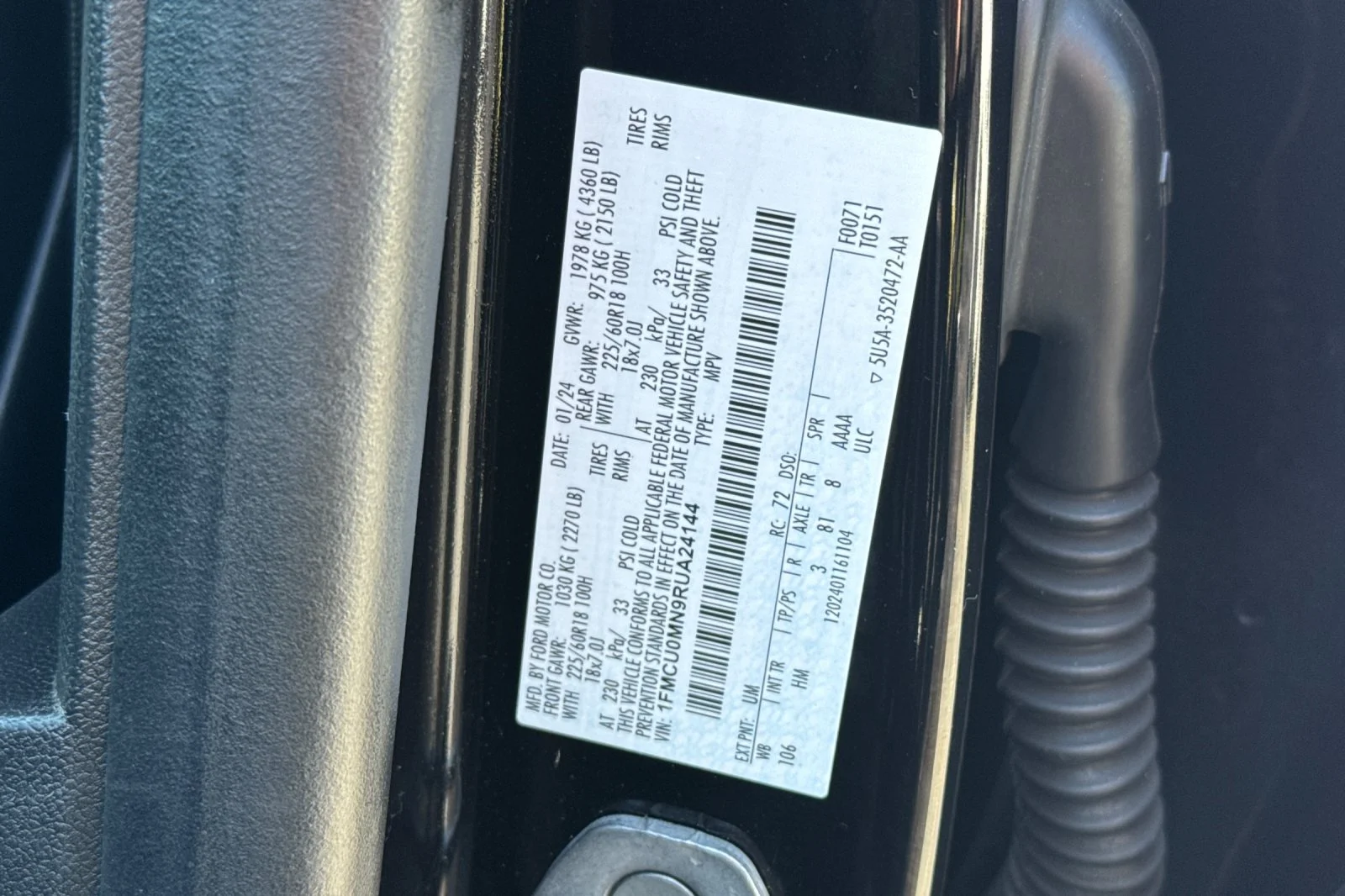 Used 2024 Black Ford ST-Line image 28