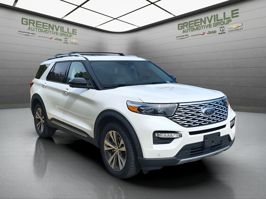 Used 2020 Star White Metallic Tri-coat Ford Platinum image 11