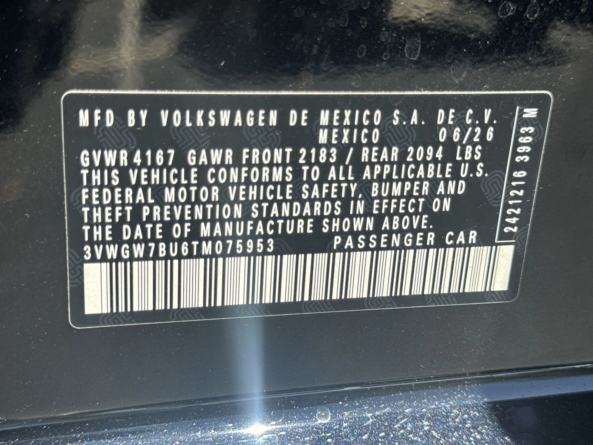 New 2026 Deep Black Pearl Volkswagen SEL image 34