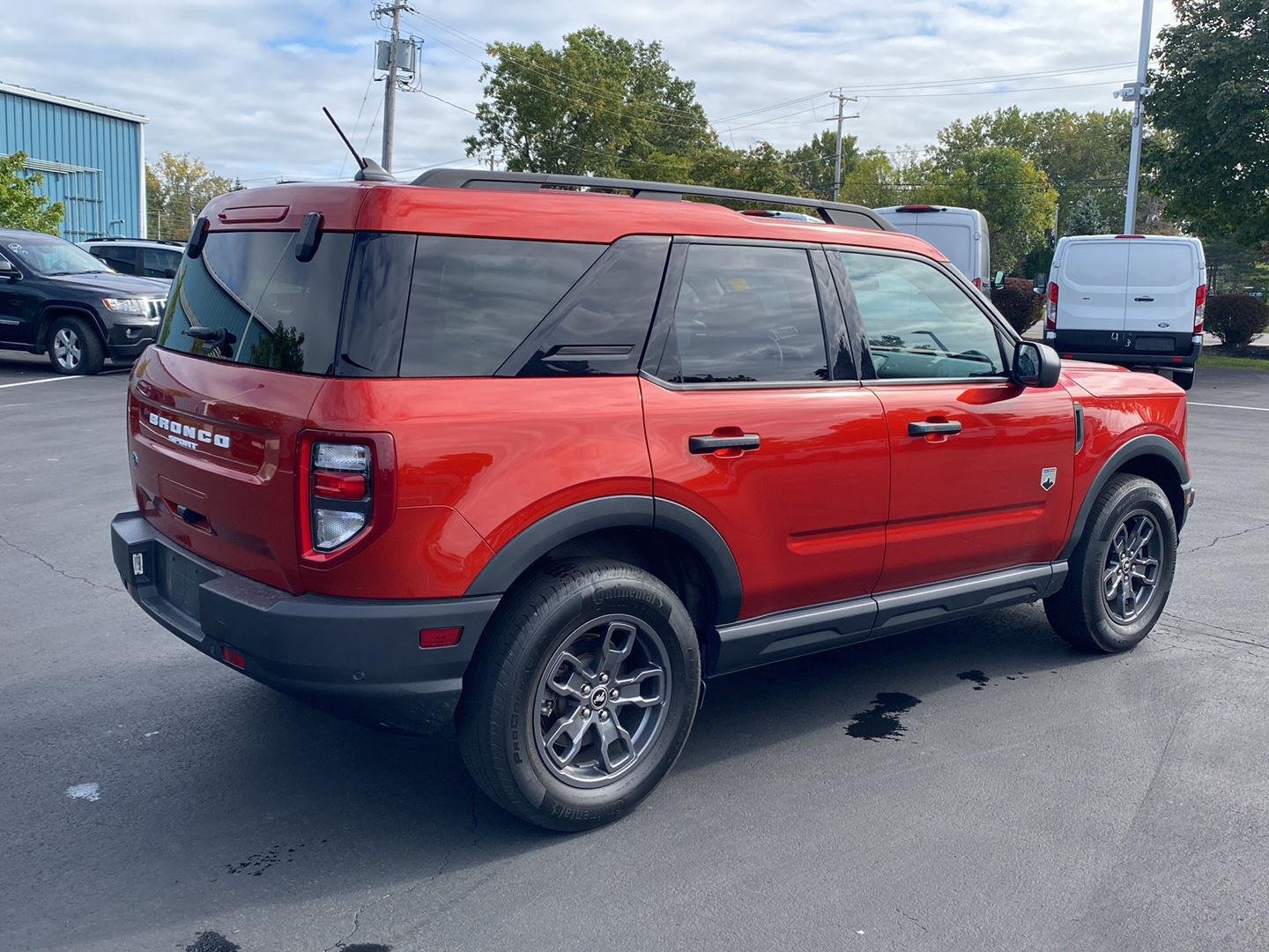 Used 2023 Hot Pepper Red Tinted Clearcoat Ford Big Bend image 10
