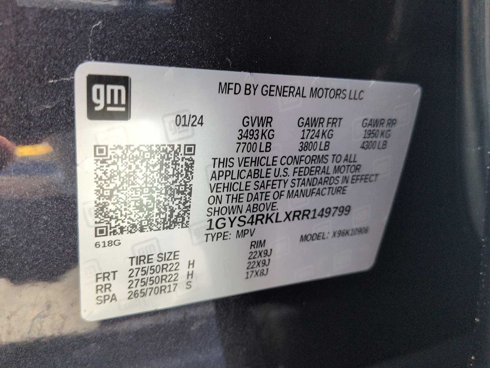 Certified Used 2024 Galactic Gray Metallic Cadillac Sport Platinum image 31