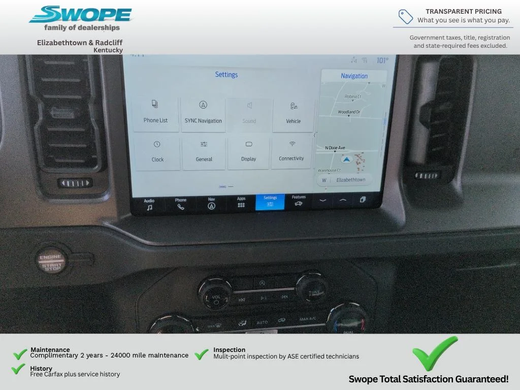 Used 2025 Azure / Gray Metallic Ford Big Bend image 16