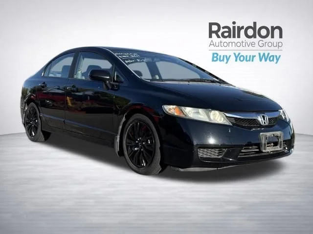 Used 2009 Crystal Black Pearl Honda LX image 1