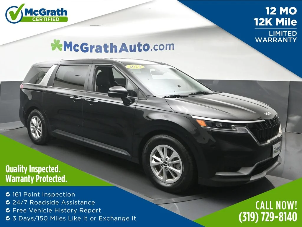 Certified Used 2024 Black Kia LX image 1