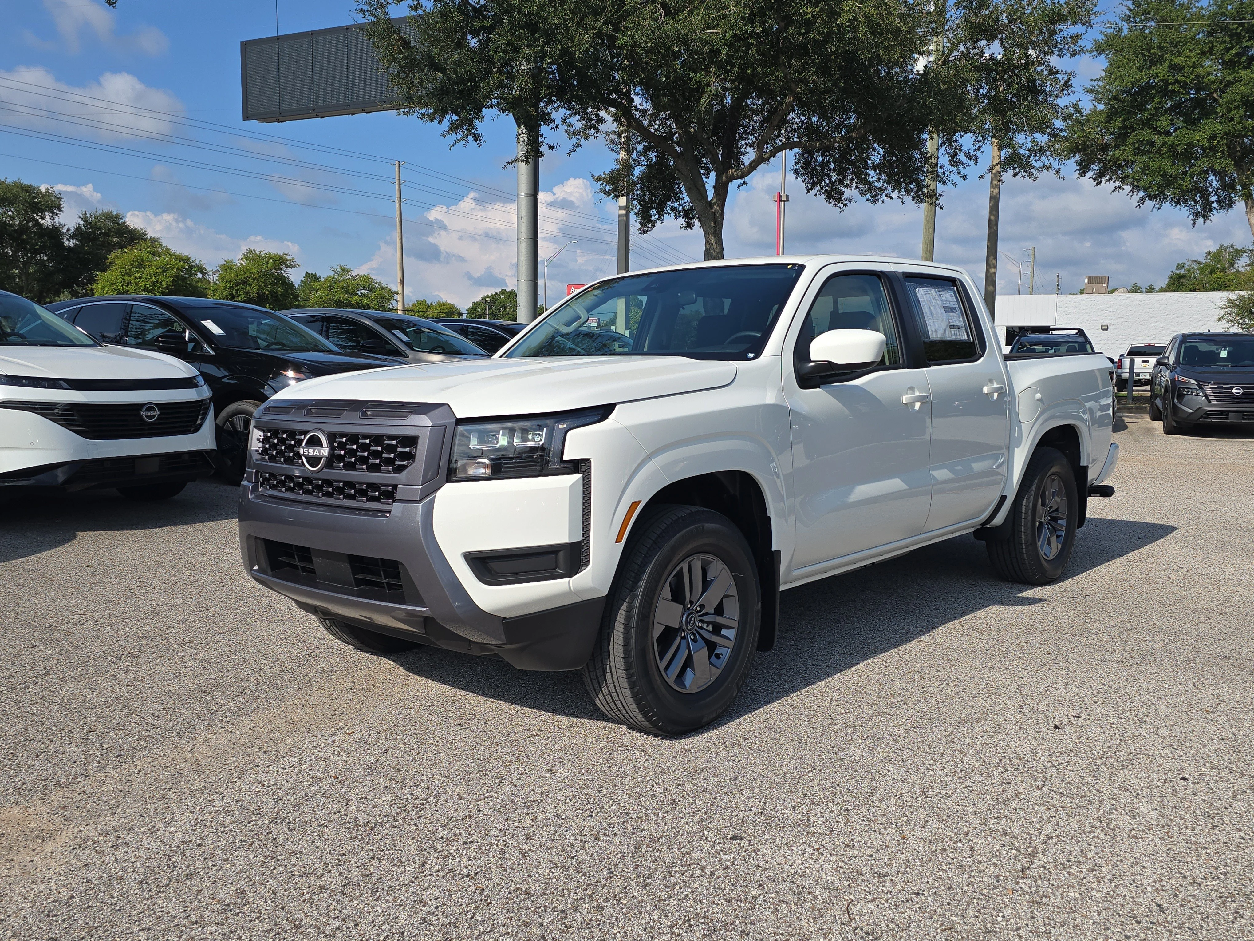 New 2026 Glacier White Nissan Crew Cab SV image 4