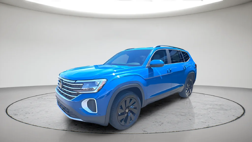New 2026 Blue Volkswagen SE w/Technology image 1