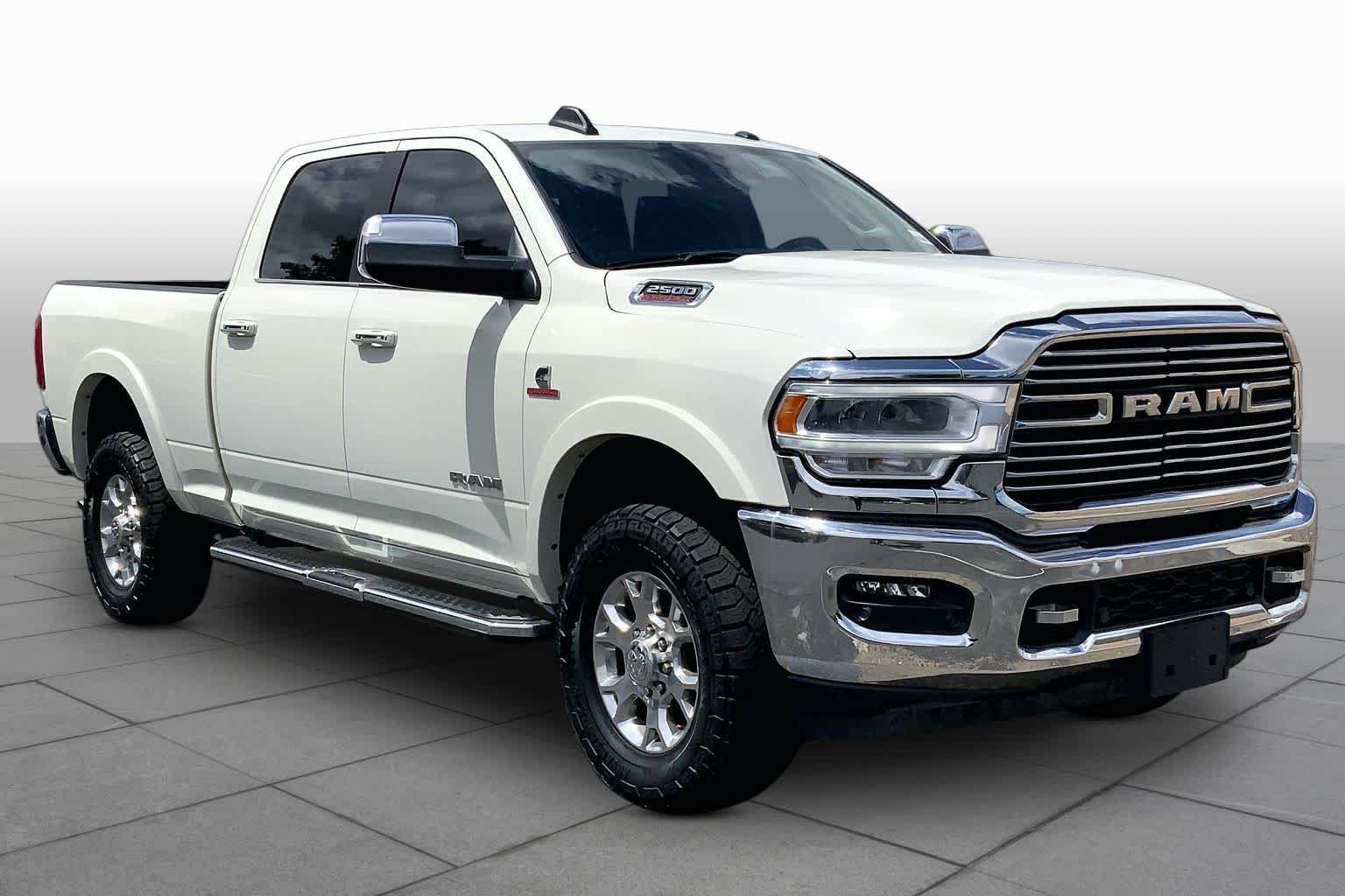 Used 2022 Pearl White Ram Laramie image 3