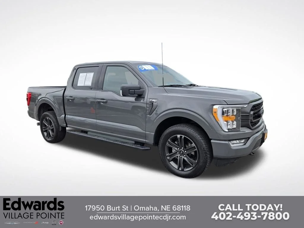 Used 2021 Gray Ford XLT image 1
