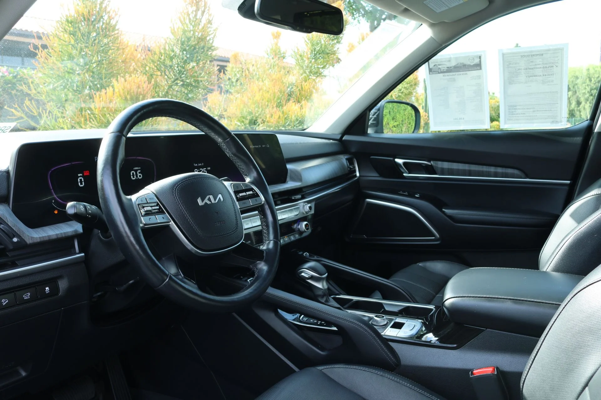 Used 2024 Black Kia EX image 6