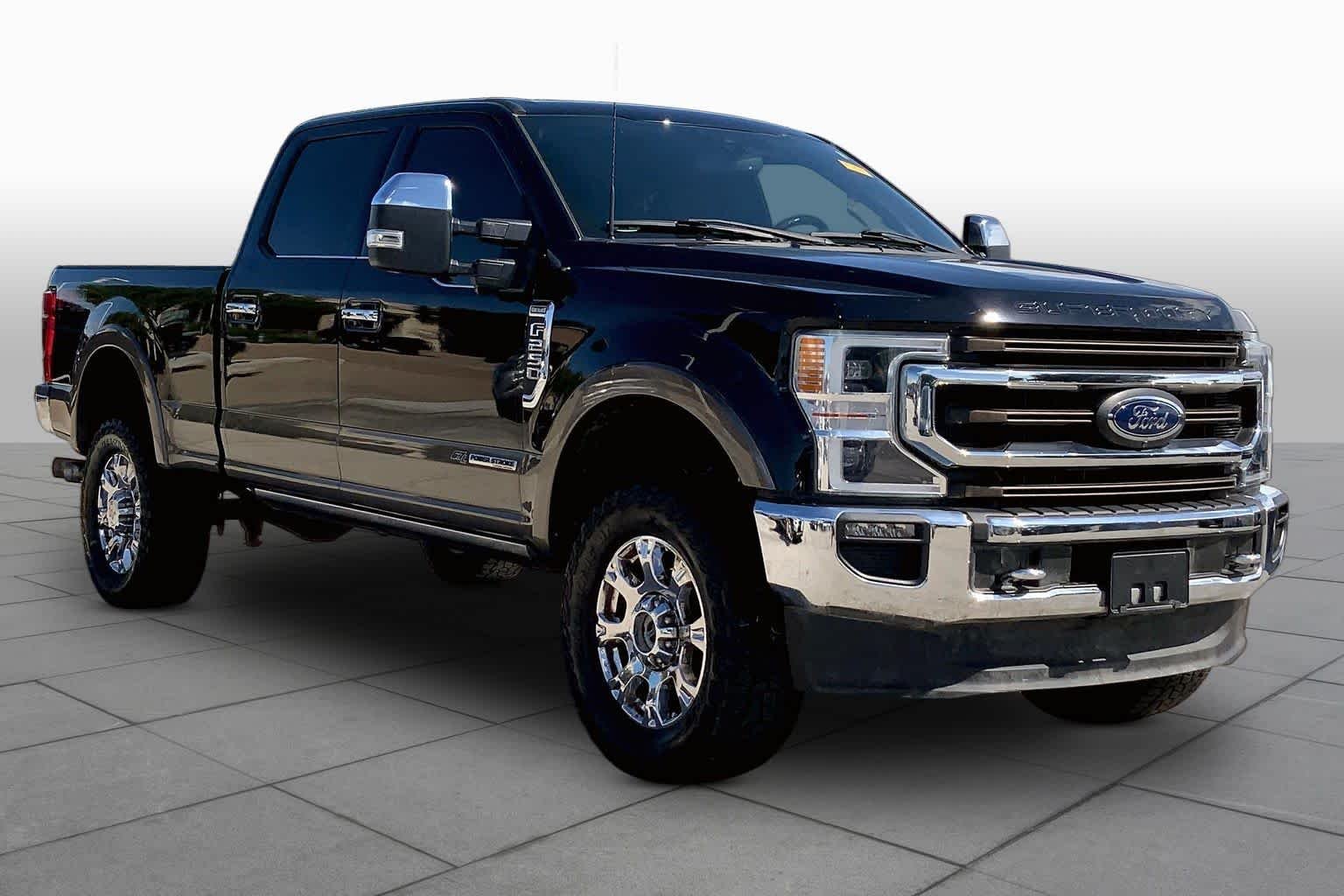 Used 2022 Agate Black/Stone Gray Ford King Ranch image 3