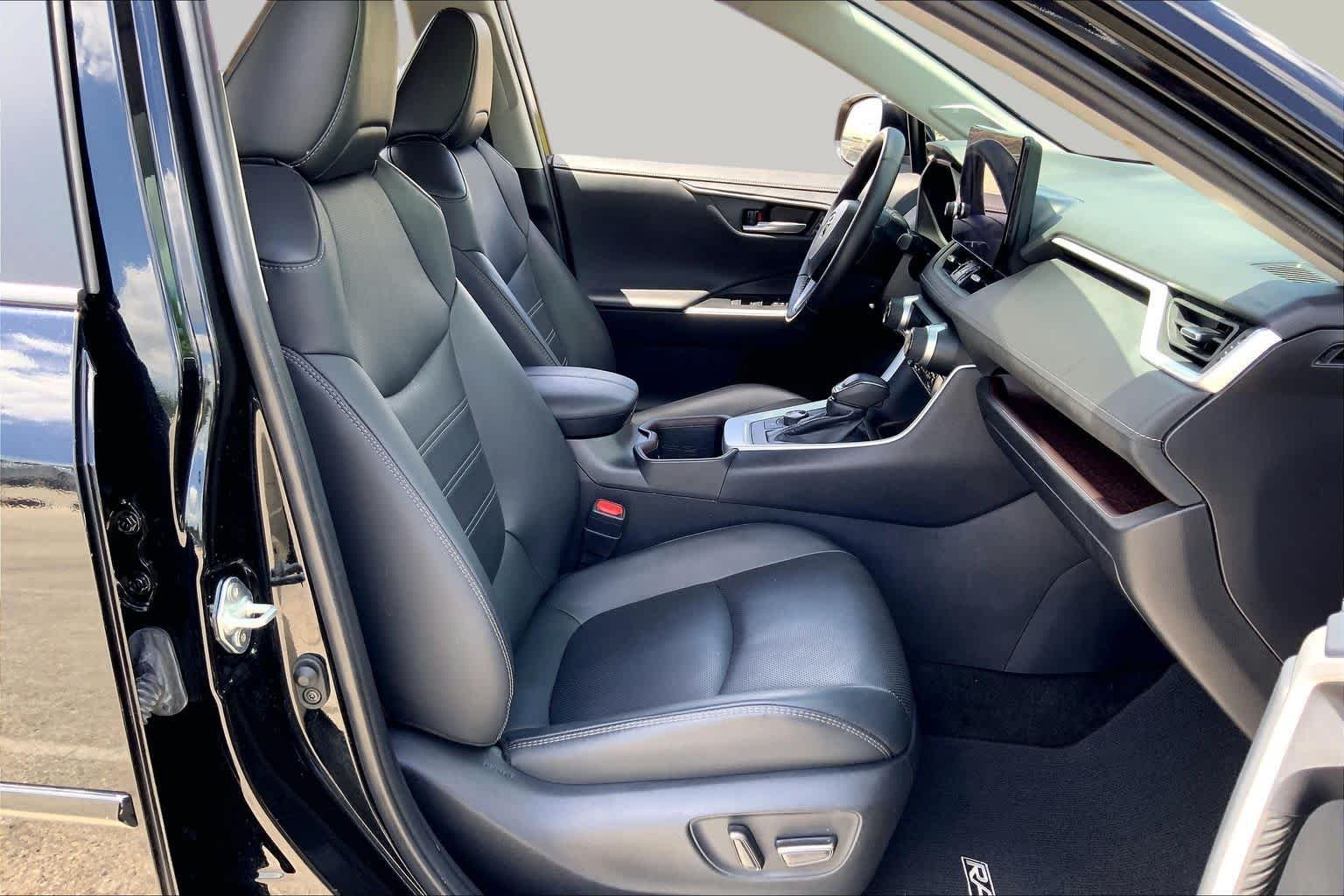 Used 2024 Midnight Black Metallic Toyota Hybrid Limited image 9