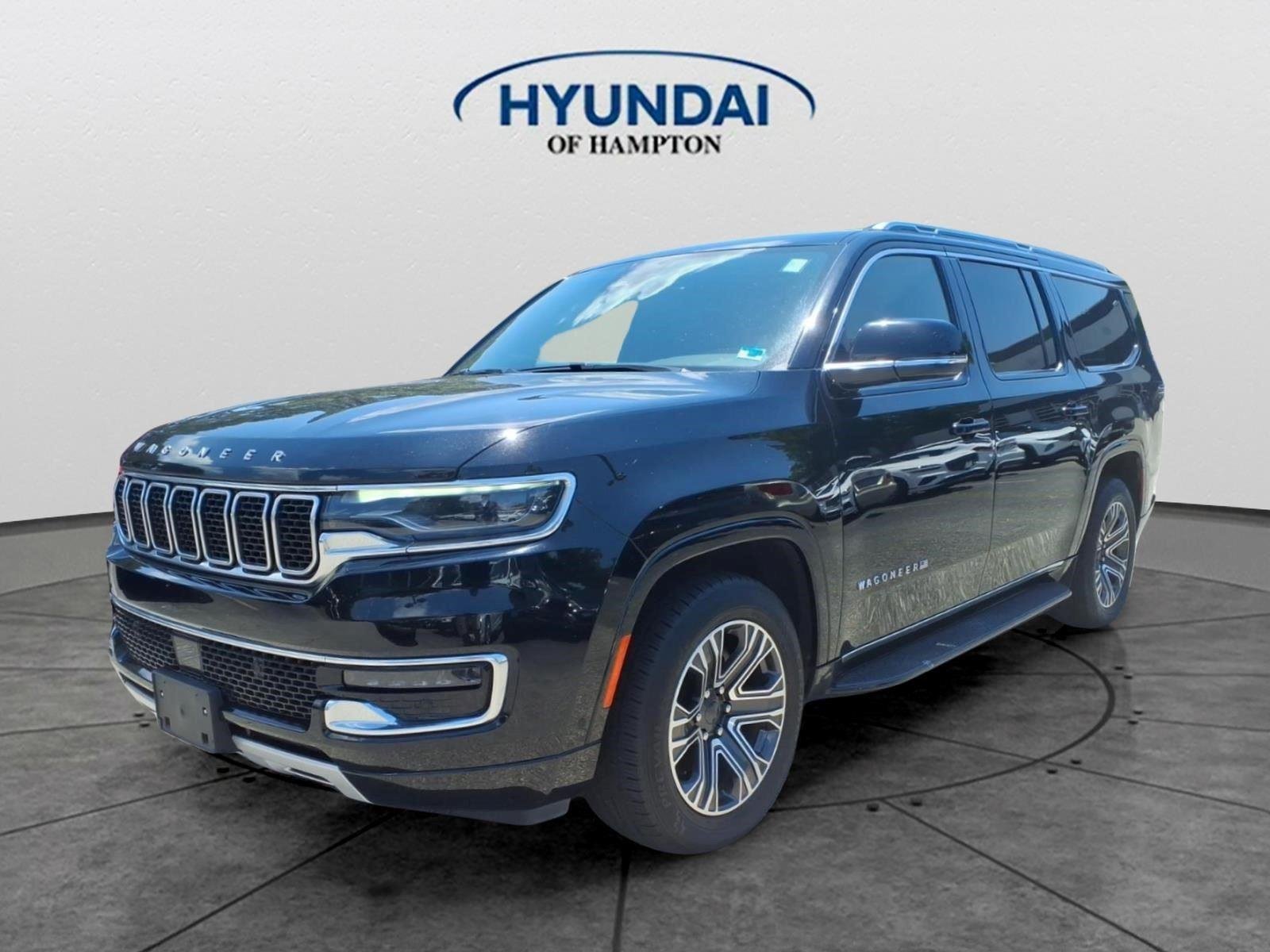 Used 2024 Diamond Black Crystal Pearlcoat Jeep Series II image 1