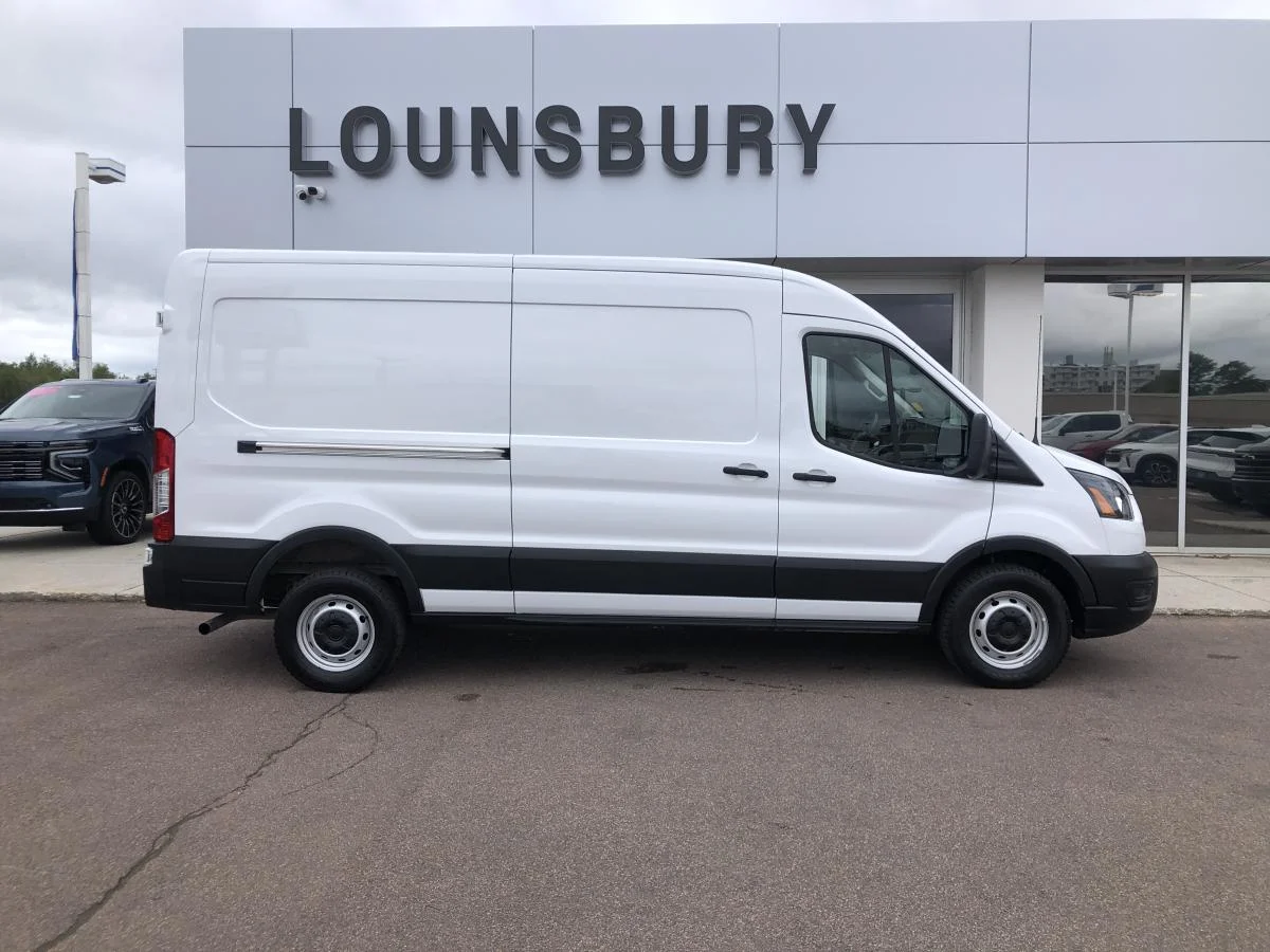 Used 2025 White Ford T-250 148" Med Rf 9070 GVWR RWD image 2