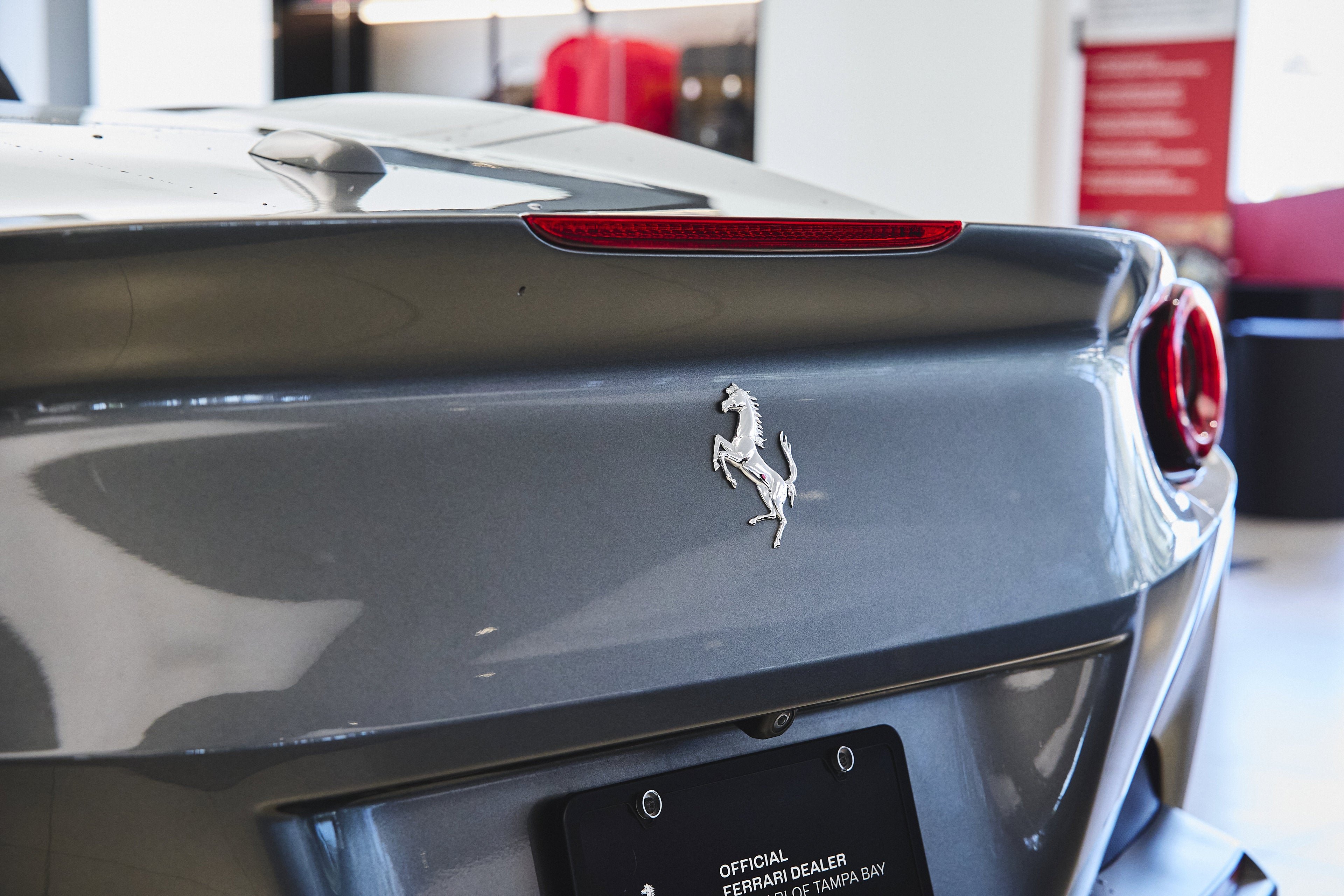 Used 2019 Grigio Silverstone Metallic Ferrari  image 50