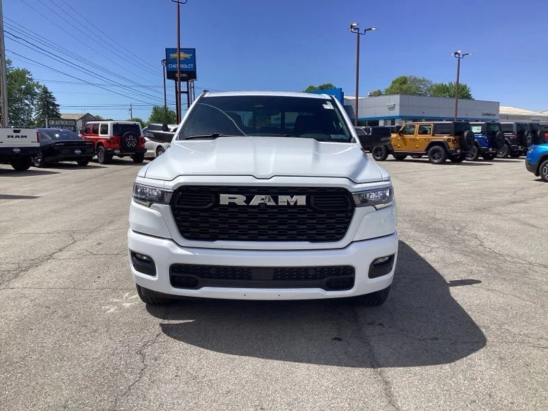 New 2026 Bright White Clear-Coat Exterior Paint RAM Big Horn/Lone Star image 2