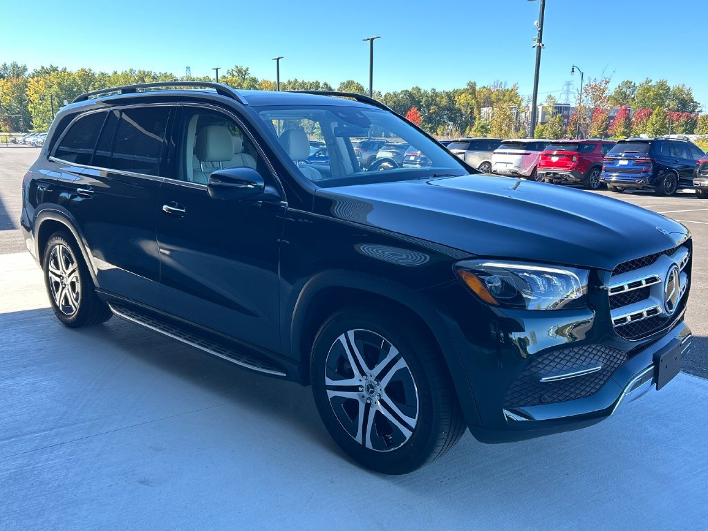 Certified Used 2022 Green Mercedes-Benz GLS 450 image 2