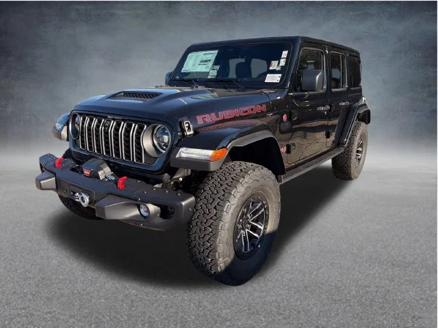 New 2027 Black Clear-Coat Paint Jeep Rubicon X image 3