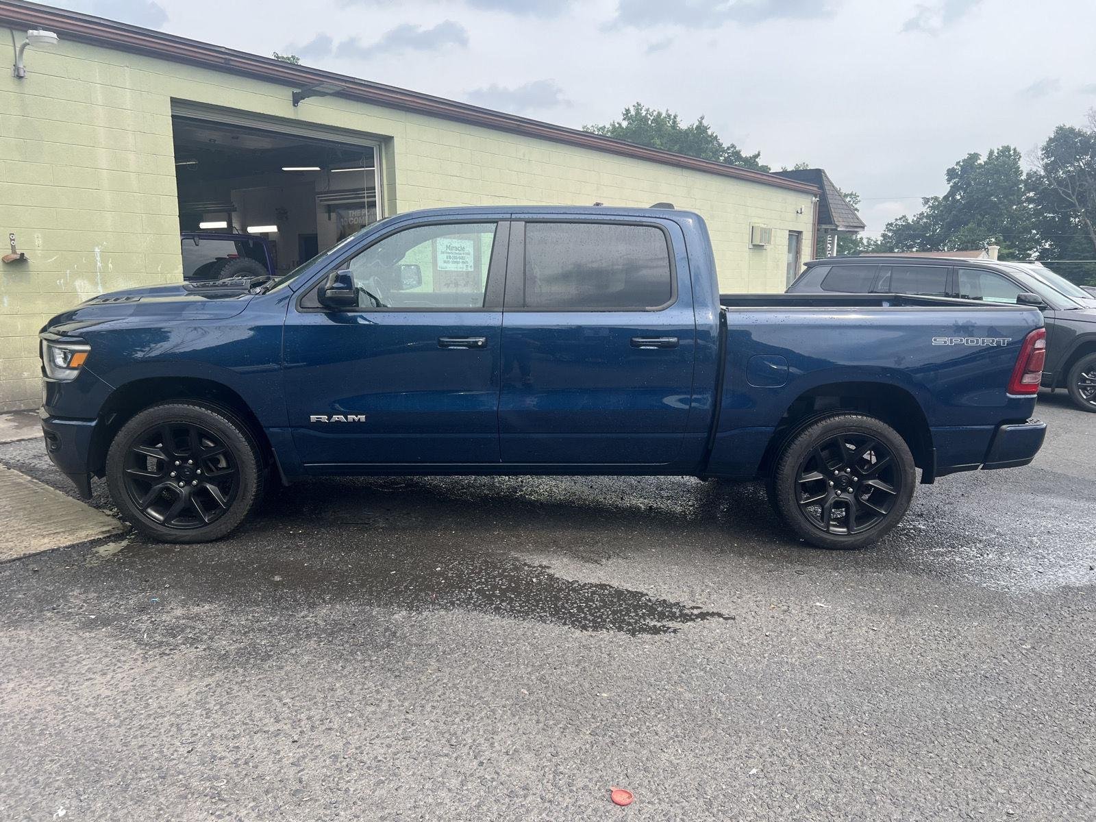 Certified Used 2023 Patriot Blue Pearlcoat Ram Laramie image 6