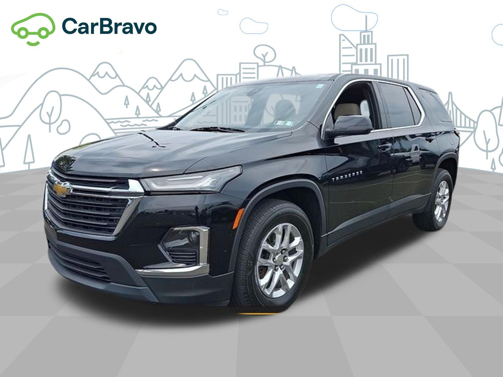 Used 2023 Mosaic Black Metallic Chevrolet LS image 34