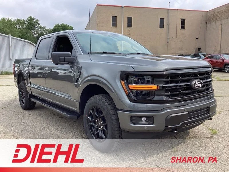 New 2026 Carbonized Gray Metallic Ford XLT image 1
