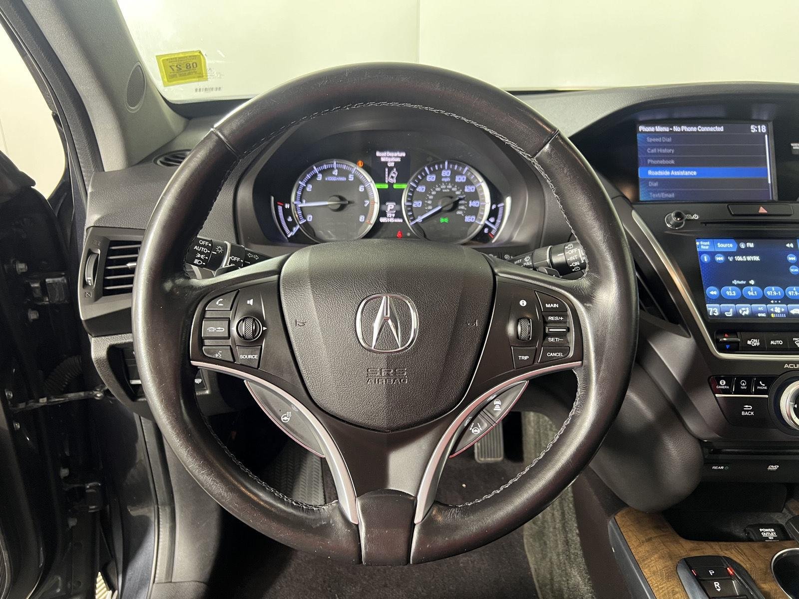 Used 2019 Gunmetal Metallic Acura SH-AWD w/Advance w/RES image 17