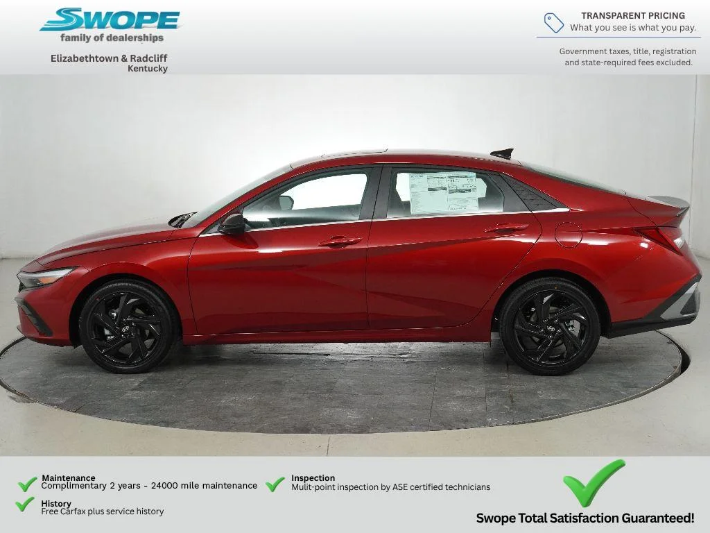 New 2026 Ultimate Red Hyundai SEL Sport Premium image 6