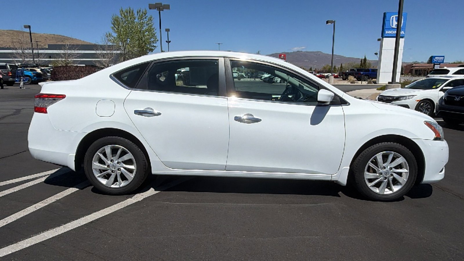 Used 2015 Nissan Sentra SV with VIN 3N1AB7AP3FY216297 for sale in Carson City, NV
