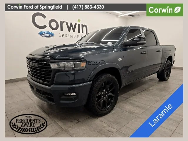 Used 2026 Blue Metallic Ram Laramie image 1