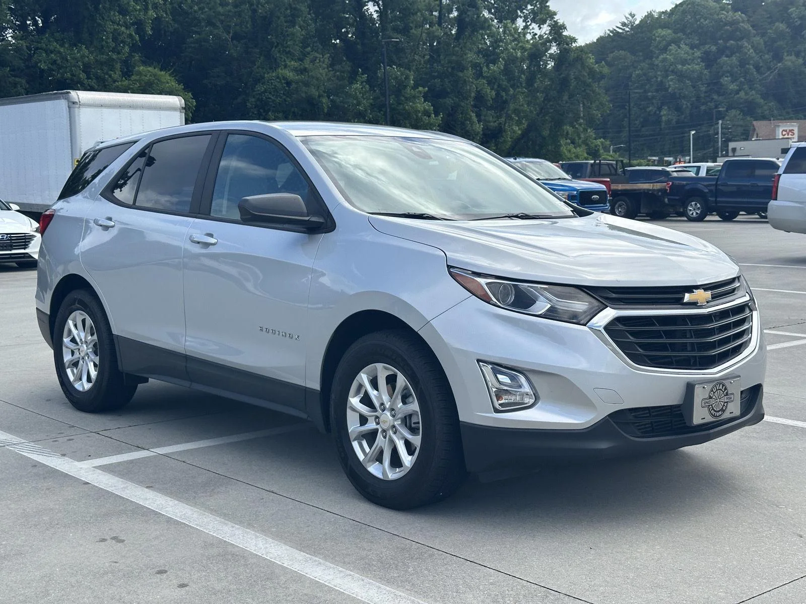 Used 2020 Silver Ice Metallic Chevrolet LS image 1