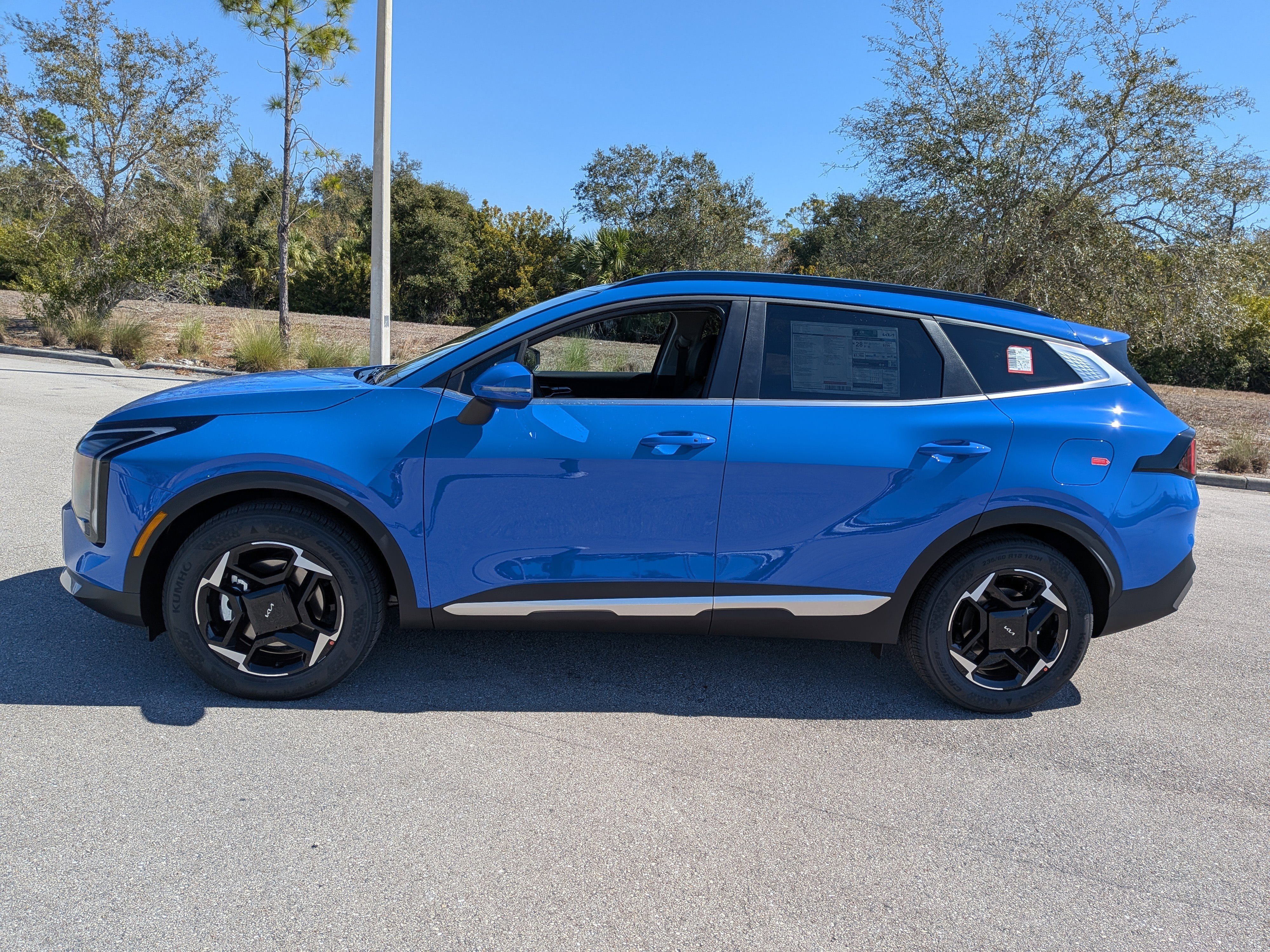 New 2026 Nebular Blue Kia EX image 8