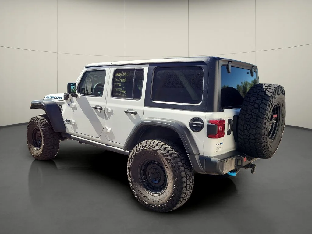Used 2023 White Jeep Rubicon 4xe image 5