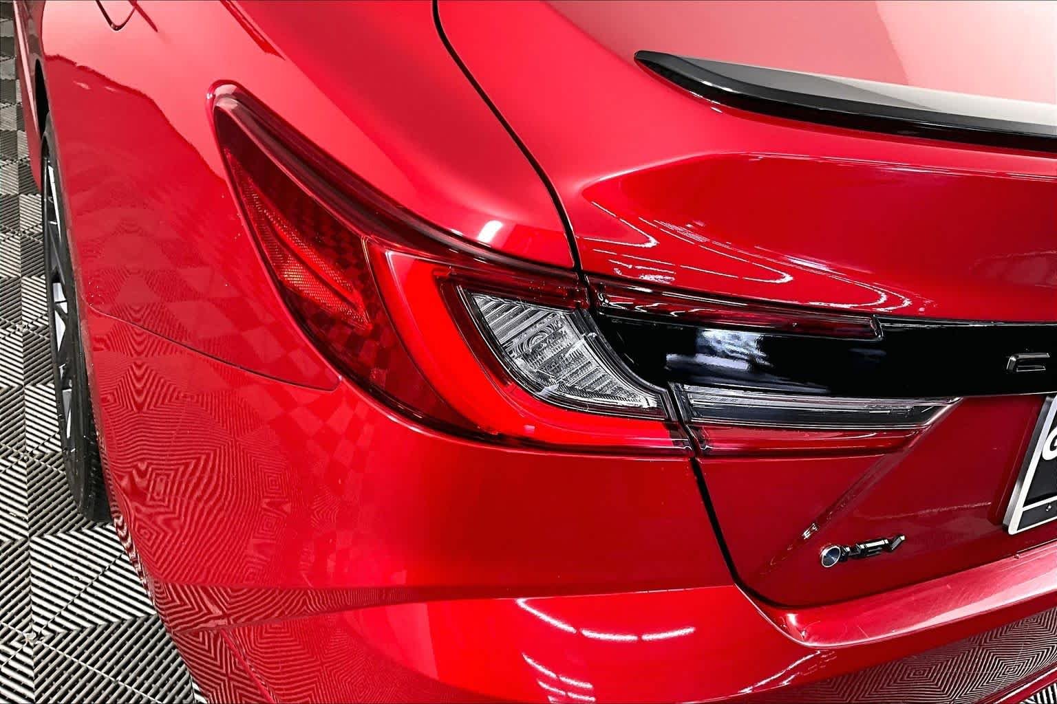 Used 2025 Supersonic Red/Midnight Black Metallic Toyota XSE image 27