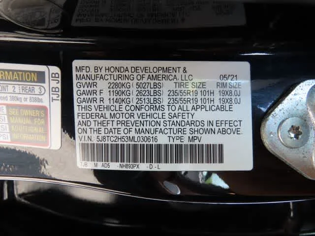 Used 2021 Majestic Black Pearl Acura w/Technology Package image 28