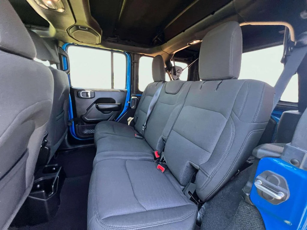 Used 2021 Hydro Blue Pearl Coat Jeep Unlimited Willys image 20