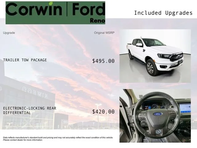 Certified Used 2021 Oxford White Ford Lariat image 3