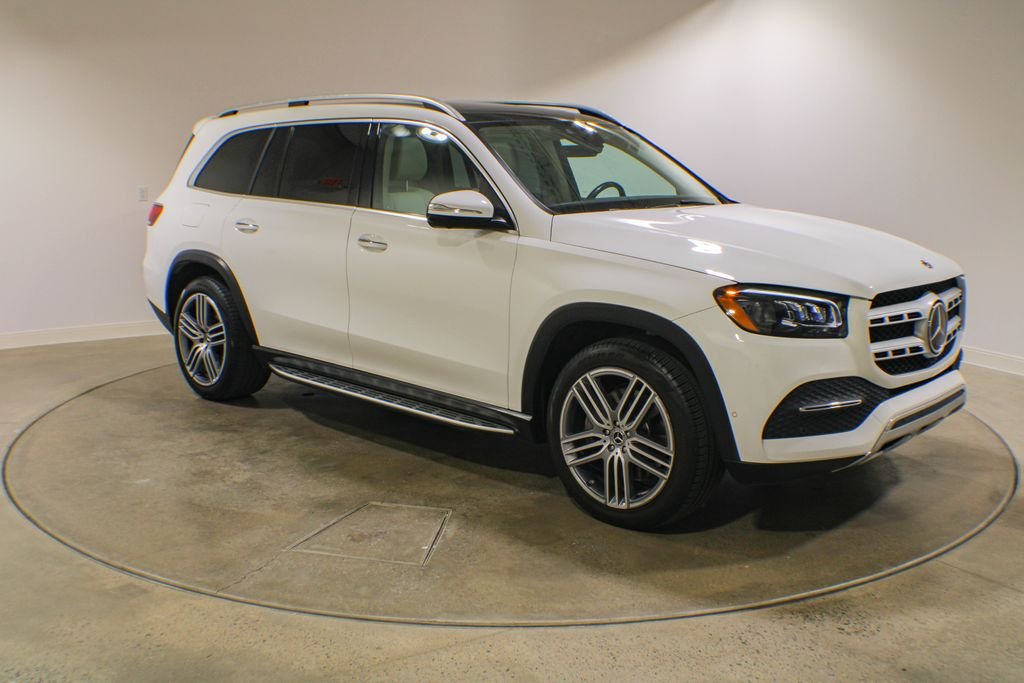 Used 2021 White Mercedes-Benz GLS 450 image 7