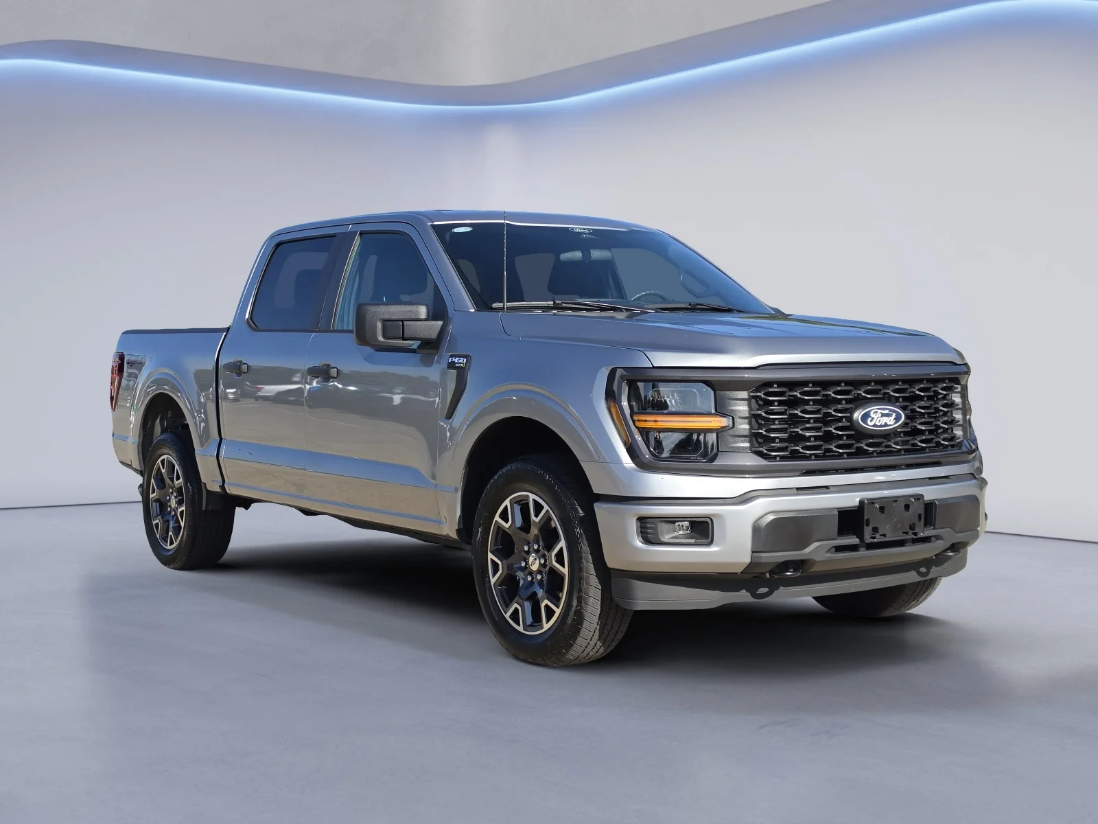 Certified Used 2025 Iconic Silver Metallic Ford STX image 2