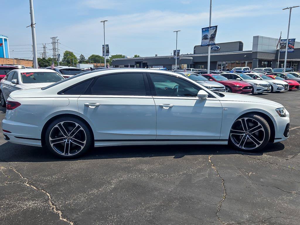 Used 2025 Glacier White Metallic Audi L 55 image 11