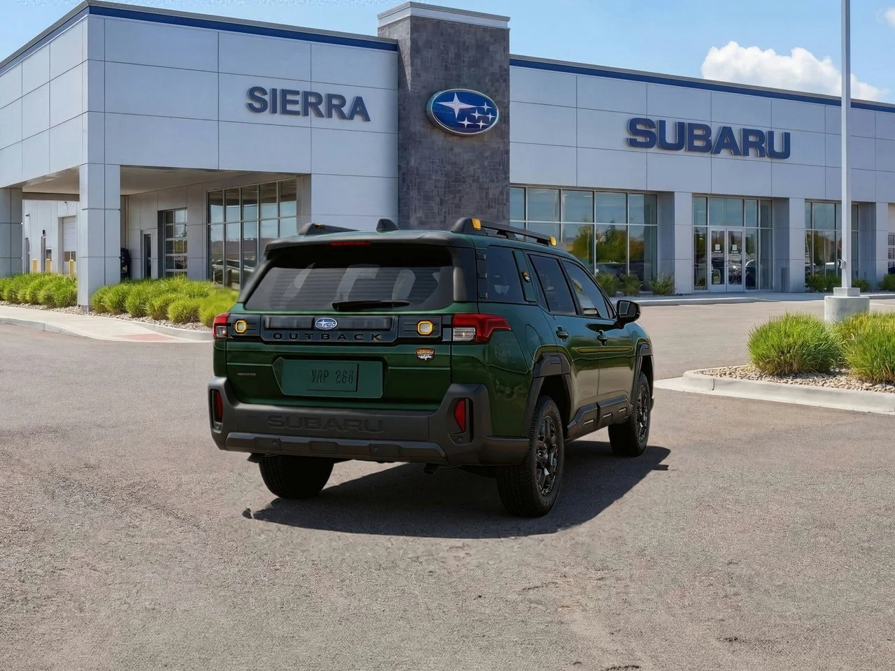 New 2026 Deep Emerald Green Pearl Subaru Wilderness image 10