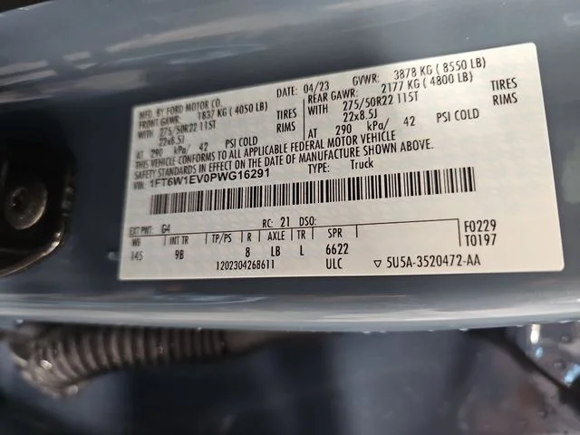 Used 2023 Gray Ford Platinum image 26