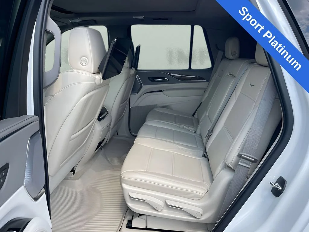 Used 2023 Crystal White Tricoat Cadillac Sport Platinum image 17