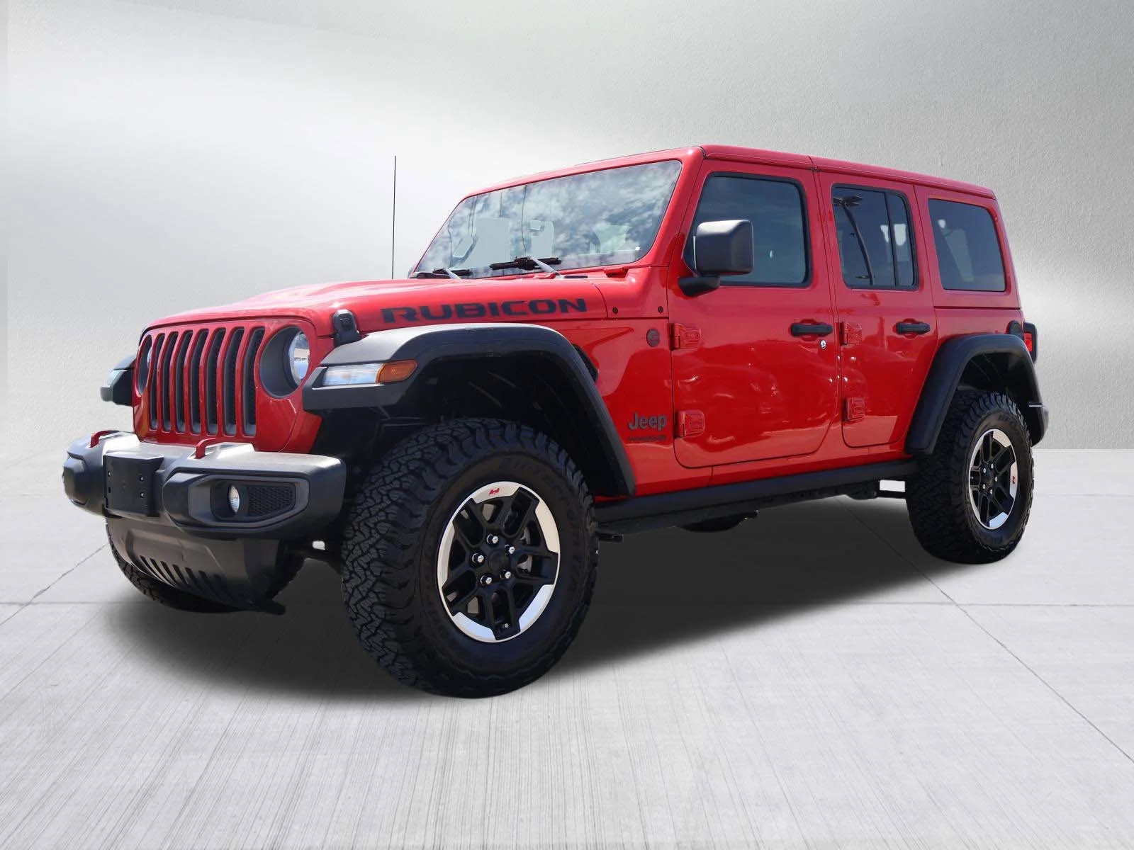 Used 2020 Firecracker Red Clearcoat Jeep Rubicon image 3
